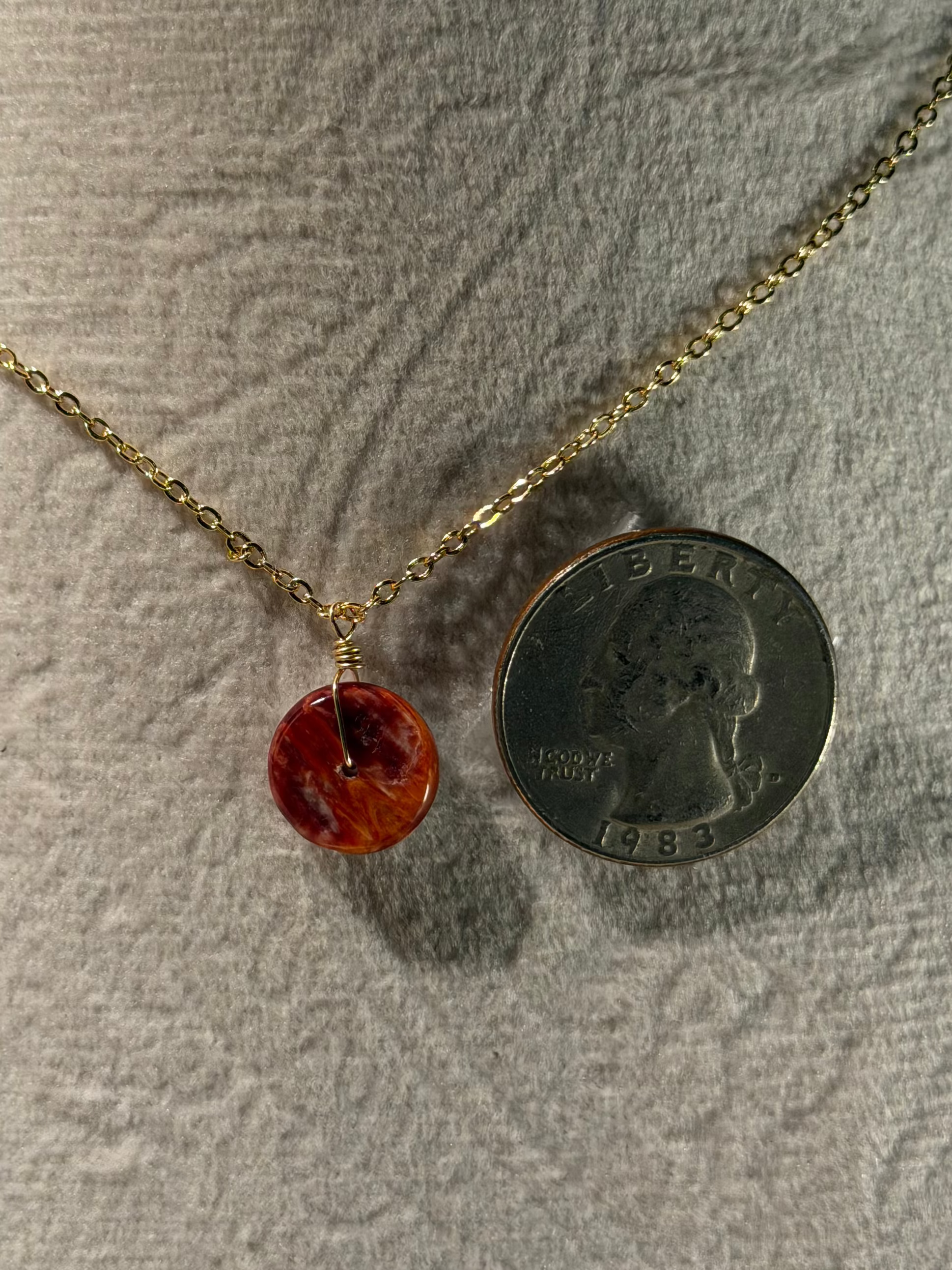 Small Spondylus Necklace