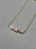3x Cone Shell Bar Necklace