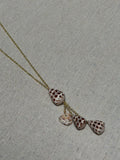 Hebrew Shell Cluster Necklace