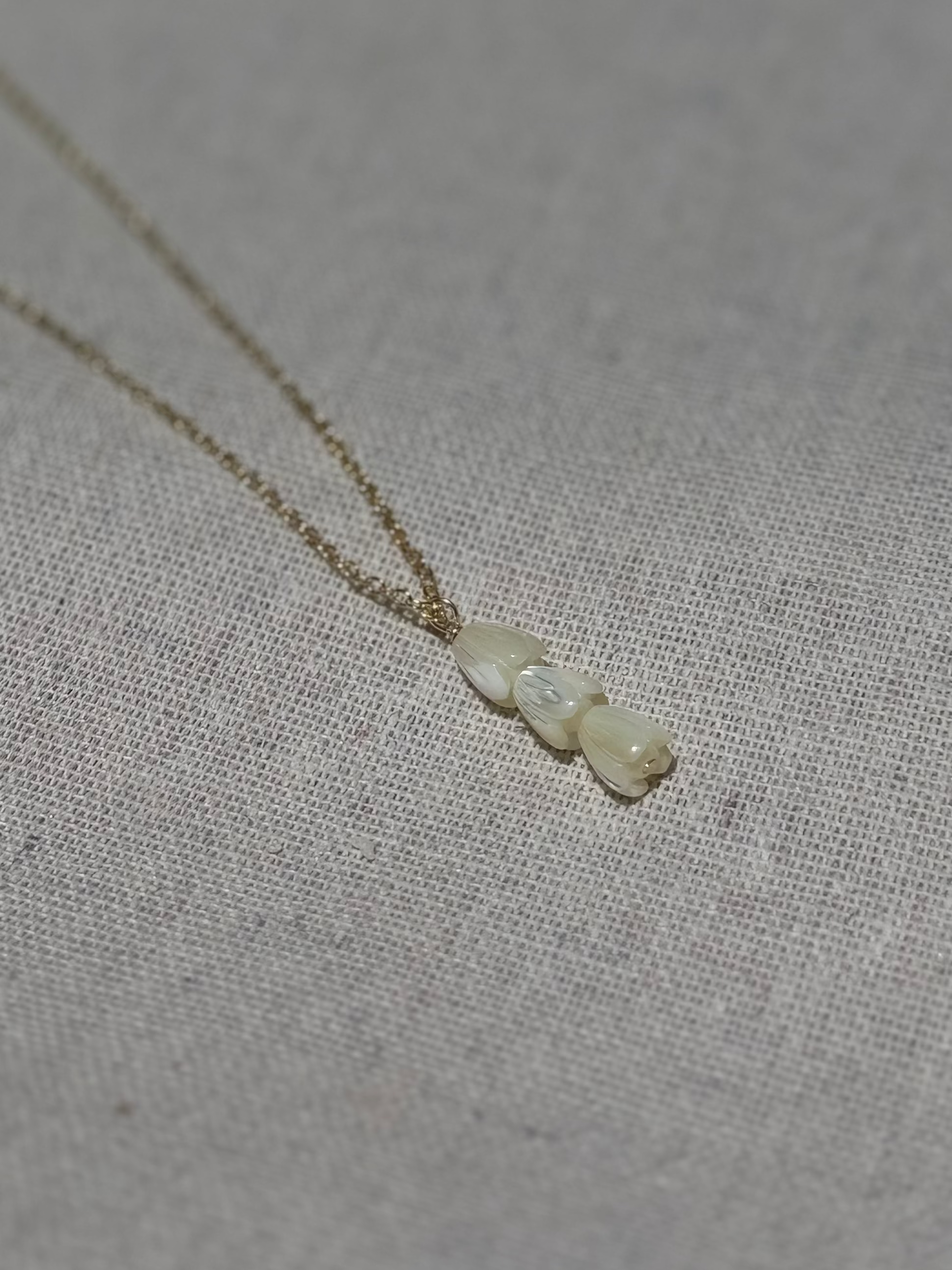 Mother of Pearl Pikake Necklace