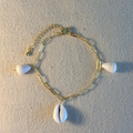 Money Cowrie Charm Bracelet