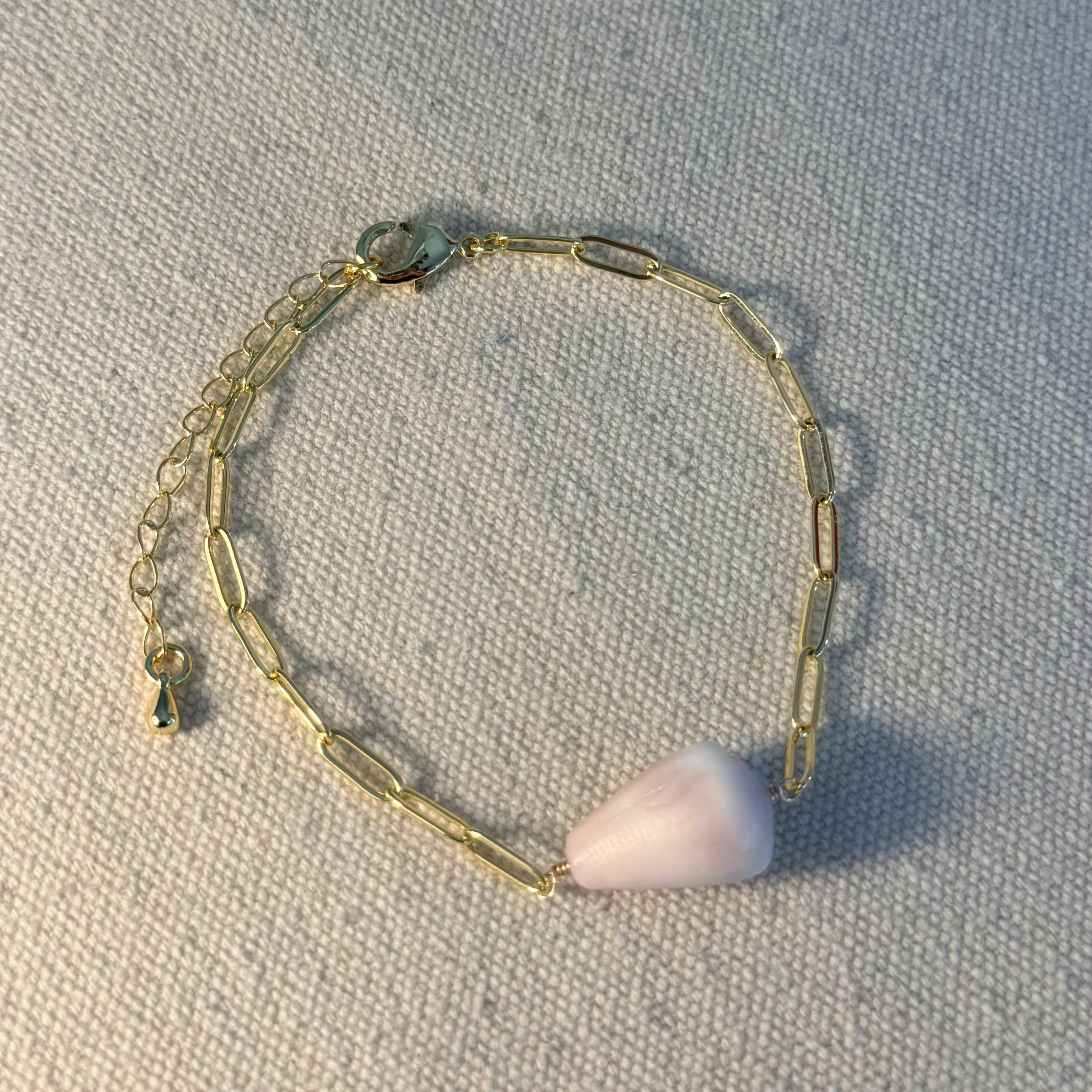 Pink Cone Shell Bracelet