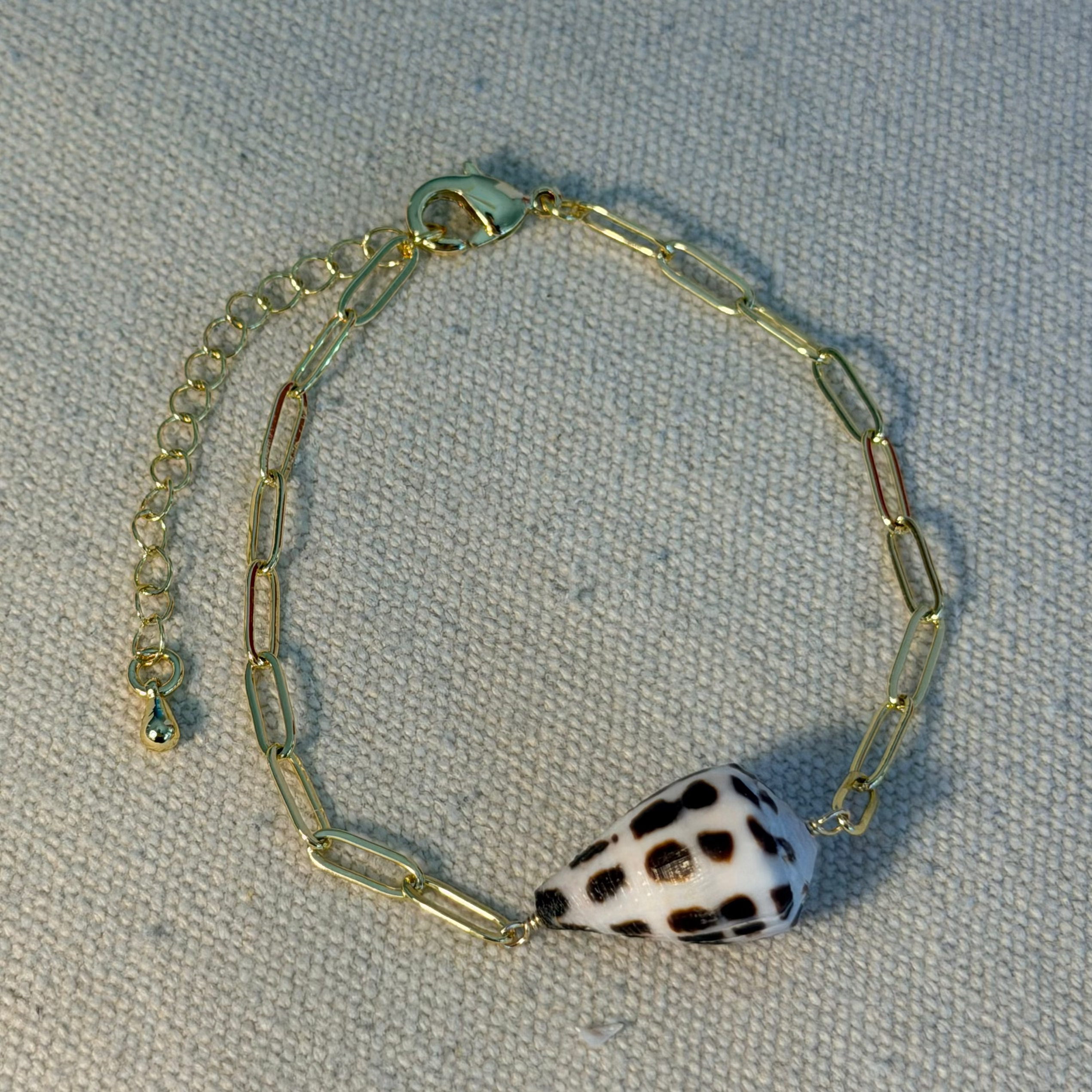Hebrew Shell Bracelet